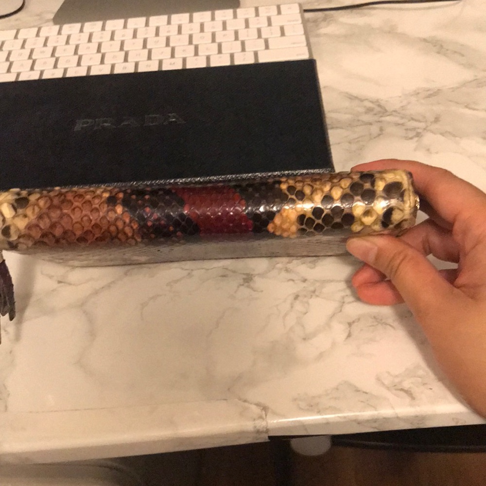 Authentic Python Gucci Wallet - image 7